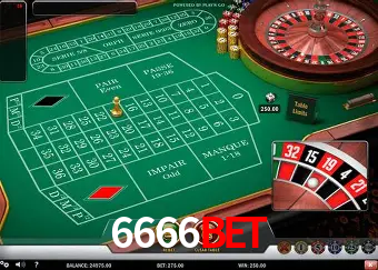Roulette Table 6666bet